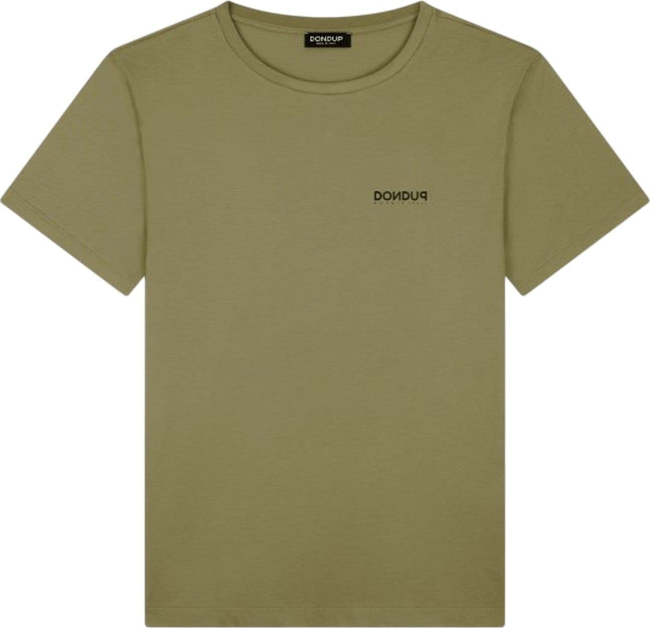 DONDUP t-shirt uomo dondup - t-shirt - verde militare da uomo in T-shirt Drestige - Casamassima, commercioVirtuoso.it