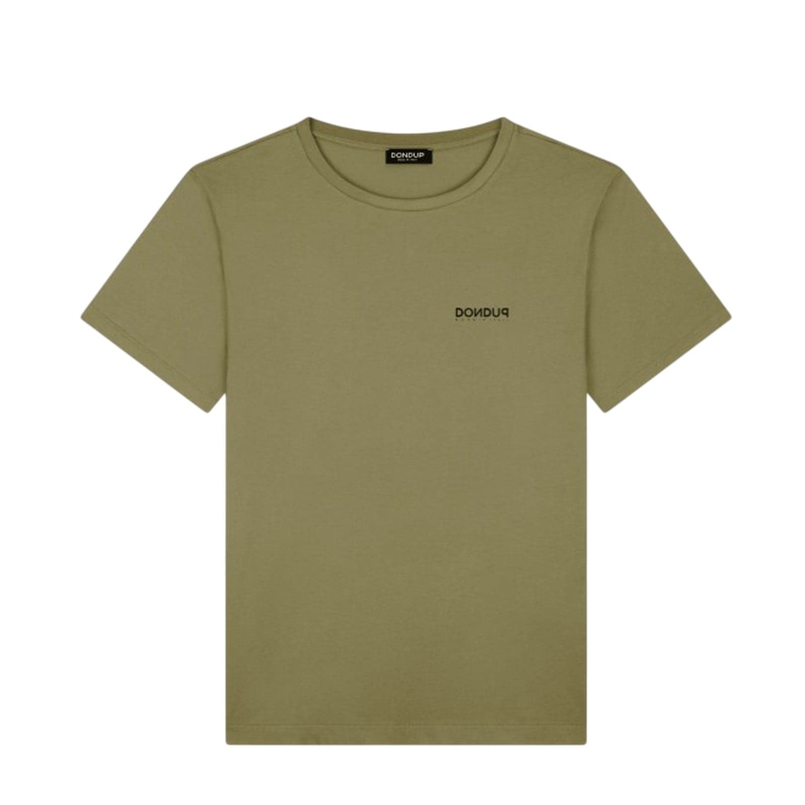DONDUP t-shirt uomo dondup - t-shirt - verde militare da uomo in T-shirt Drestige - Casamassima, commercioVirtuoso.it