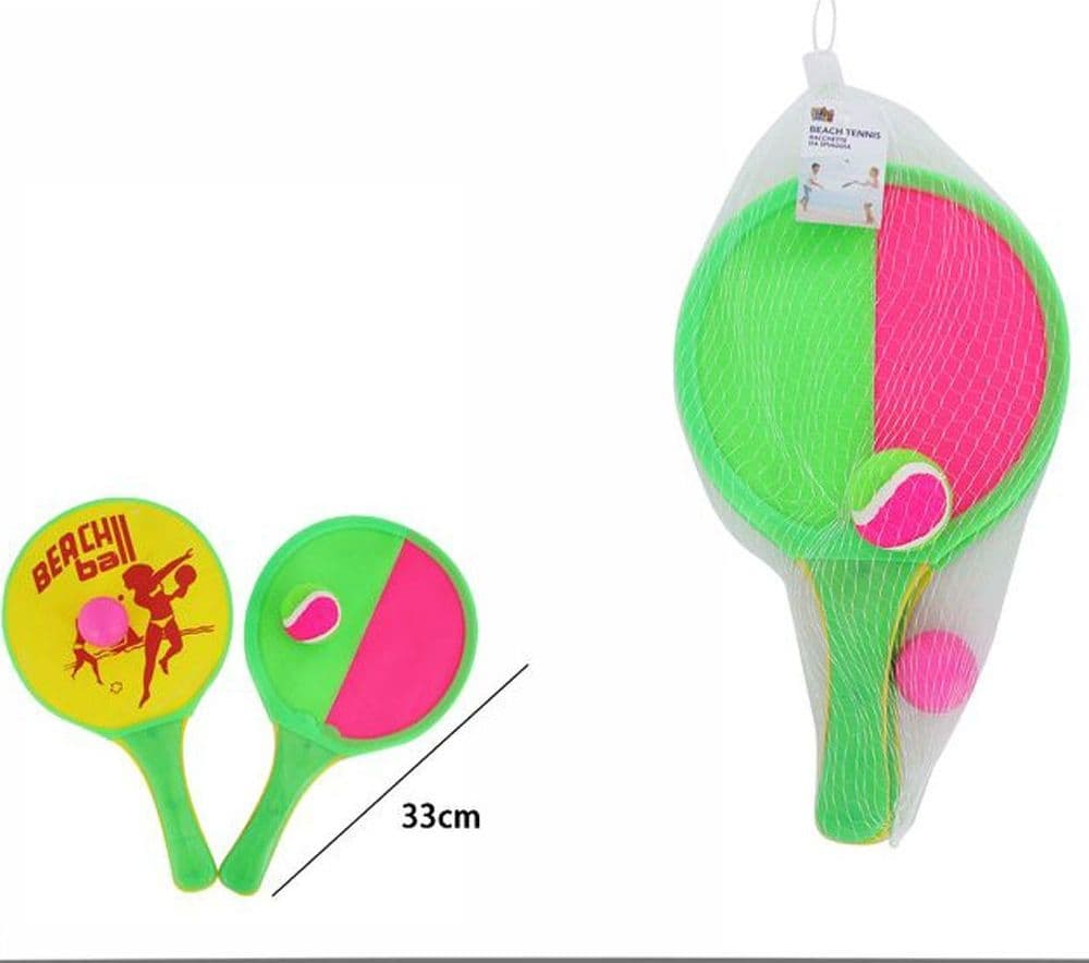Racchette 2 In 1 In Legno E Velcro Con Pallina Racchettoni Beach Tennis Spiaggia Sport e tempo libero/Sport/Tennis/Racchette Trade Shop italia - Napoli, Commerciovirtuoso.it