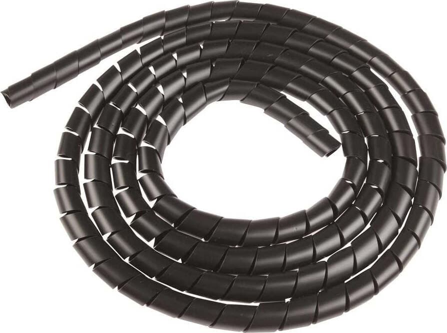 Raccogli Cavi Spiralato Flessibile Lunghezza 2 Metri Diametro 15 mm, Nero Poly Pool PP8075.2 Fai da te/Materiale elettrico/Gestione del cavo/Guaine per cavi Scontolo.net - Potenza, Commerciovirtuoso.it