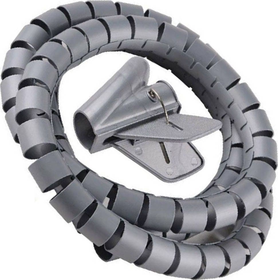 Raccogli Cavo Spiralato Organizer Copri Fili Cavi Elettrici 2 Cm X 1,5 Mt Grigio Casa, arredamento e bricolage > Materiale Elettrico Trade Shop italia - Napoli, Commerciovirtuoso.it