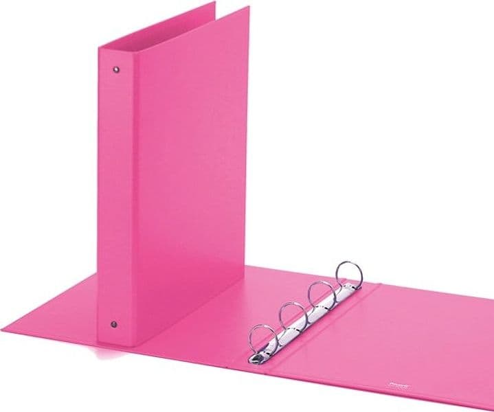 Raccoglitore Europa - 4 anelli tondi 30 mm - dorso 4 cm - 22 x 30 cm - rosa - Favorit Cancelleria e prodotti per ufficio/Archivio ufficio e accessori per scrivania/Raccoglitori e accessori per raccoglitori/Raccoglitori/Raccoglitori ad anelli Eurocartuccia - Pavullo, Commerciovirtuoso.it