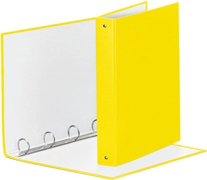 Raccoglitore Meeting - 4 anelli tondi 30 mm - dorso 4 cm - 22x30 cm - PPL - giallo vivida - Esselte Cancelleria e prodotti per ufficio/Archivio ufficio e accessori per scrivania/Raccoglitori e accessori per raccoglitori/Raccoglitori/Raccoglitori ad anelli Eurocartuccia - Pavullo, Commerciovirtuoso.it