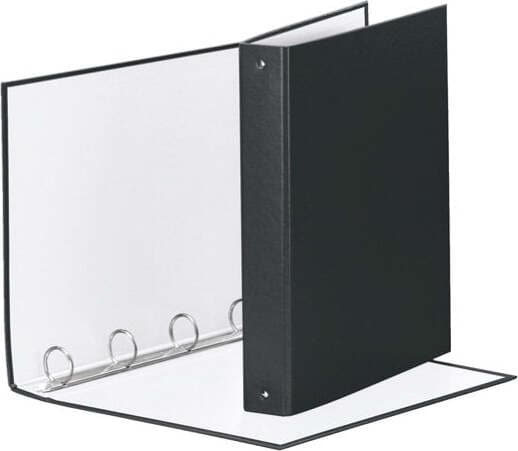 Raccoglitore Meeting - 4 anelli tondi 30 mm - dorso 4 cm - 22x30 cm - PPL - nero - Esselte Cancelleria e prodotti per ufficio/Archivio ufficio e accessori per scrivania/Raccoglitori e accessori per raccoglitori/Raccoglitori/Raccoglitori ad anelli Eurocartuccia - Pavullo, Commerciovirtuoso.it