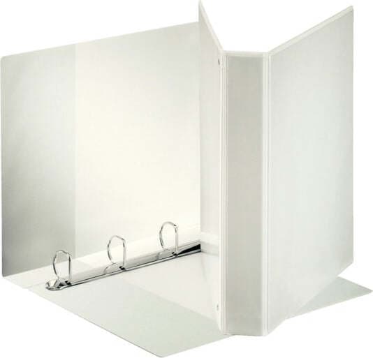 Raccoglitore personalizzabile Display - 4 anelli a D 30 mm - 4 7 cm - 22x30 cm - bianco - Esselte Cancelleria e prodotti per ufficio/Archivio ufficio e accessori per scrivania/Raccoglitori e accessori per raccoglitori/Raccoglitori/Raccoglitori a leva per documenti Eurocartuccia - Pavullo, Commerciovirtuoso.it