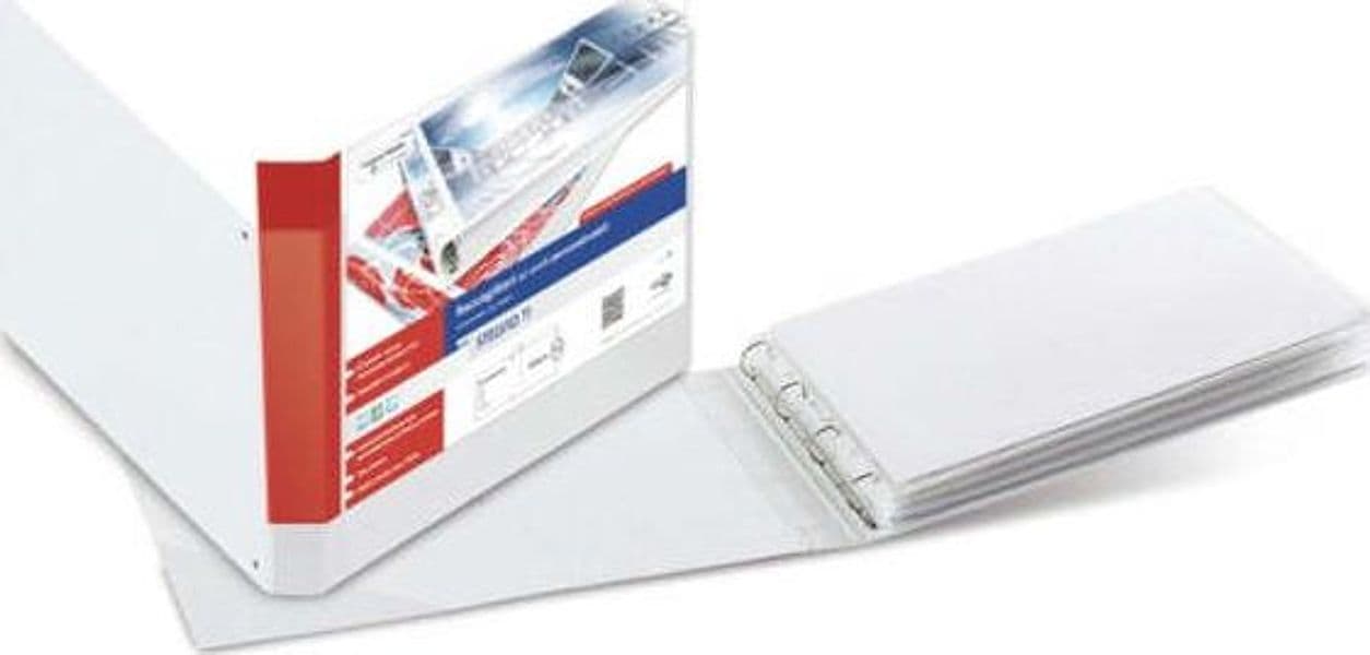 Raccoglitore Stelvio TI 40 4D - personalizzabile - 42 x 30 cm - A3 - bianco - Sei Rota Cancelleria e prodotti per ufficio/Archivio ufficio e accessori per scrivania/Raccoglitori e accessori per raccoglitori/Raccoglitori/Raccoglitori a leva per documenti Eurocartuccia - Pavullo, Commerciovirtuoso.it