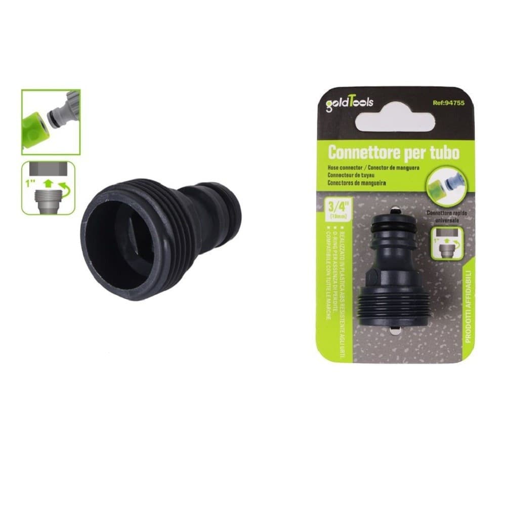 Raccordo Adattatore Rapido Filetto 3/4? 10mm Con Innesto Maschio Universale 94755 Giardino e giardinaggio/Attrezzi da giardino e attrezzature per l'irrigazione/Attrezzature per l'irrigazione/Pompe e accessori/Parti e connettori Trade Shop italia - Napoli, Commerciovirtuoso.it
