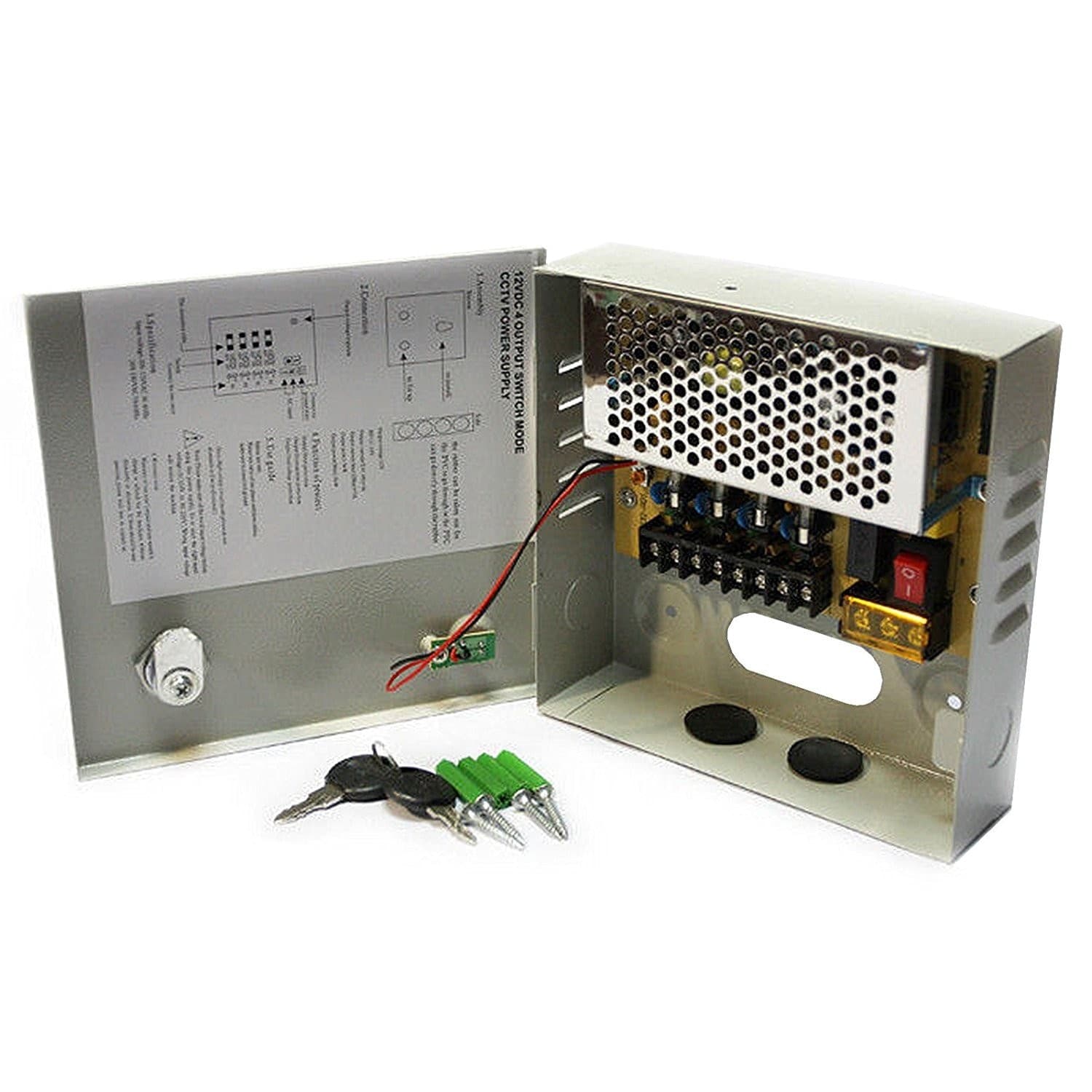 RACK BOX ALIMENTATORE STABILIZZATO 4 USCITE CANALI CENTRALINA TELECAMERA DC CCTV Elettronica/Informatica/Componenti e pezzi di ricambio/Componenti interni/Alimentatori Trade Shop italia - Napoli, Commerciovirtuoso.it