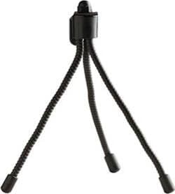 Ragno-Flessibile-Di-Supportoi-Da-Esterno-Moderno-Alluminio-Nero-H14,5Cm