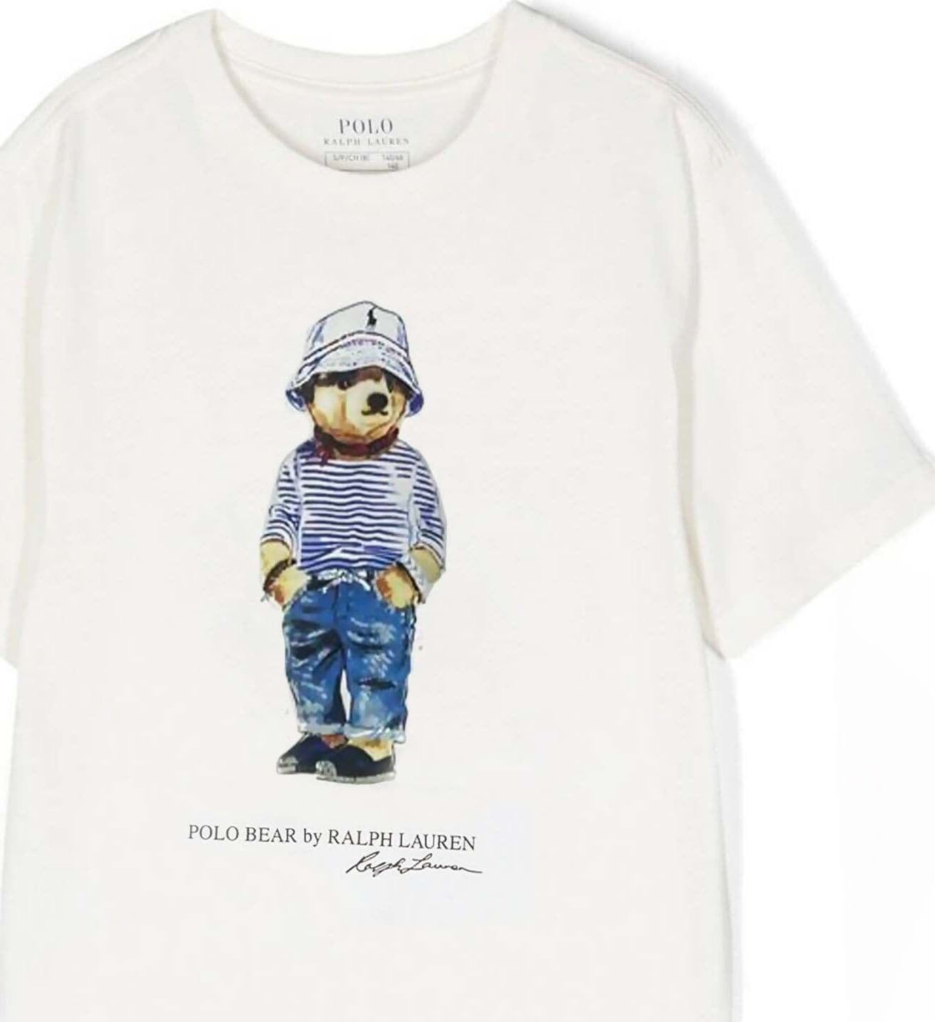 Ralph Lauren T-shirt Polo Bear Uomo Maglia Girocollo Mezze Maniche Orsetto Stampata Moda/Uomo/Abbigliamento/T-shirt polo e camicie/T-shirt Euforia - Bronte, Commerciovirtuoso.it