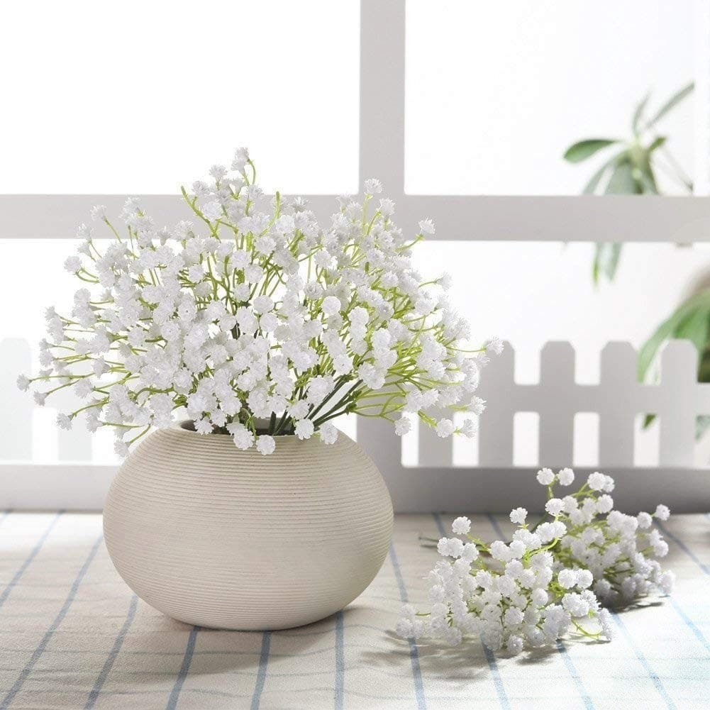 Rami Fiori Nebbiolina Artificiale 12 Pezzi Bianchi Finte Gypsophila Decorazioni Fiori Finti Trade Shop italia - Napoli, Commerciovirtuoso.it