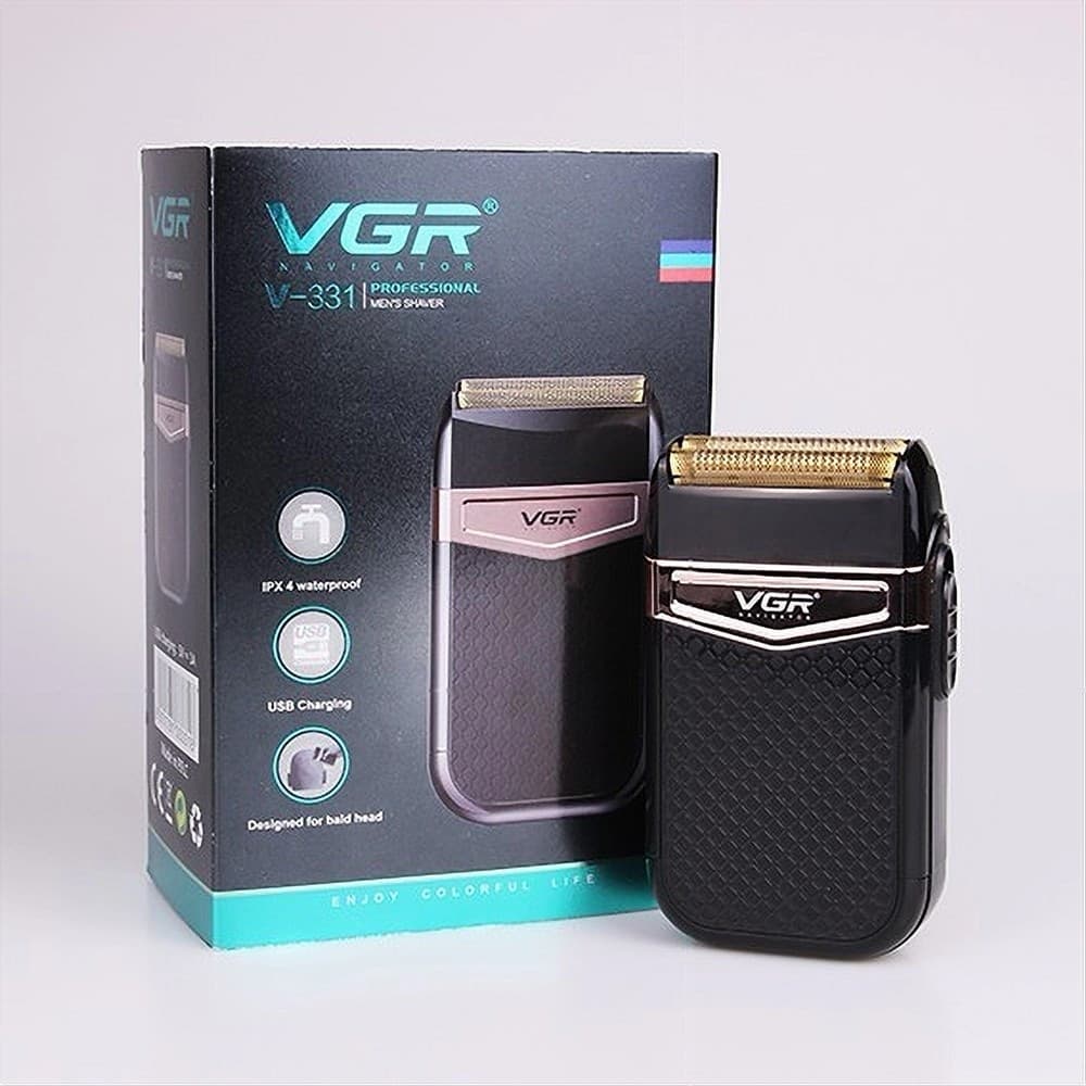 VGR V-331 Foil Shaver Rasoio Professionale Barber Rasatura a Pelle USB in Rasoi a testine rotanti Trade Shop italia - Napoli, commercioVirtuoso.it