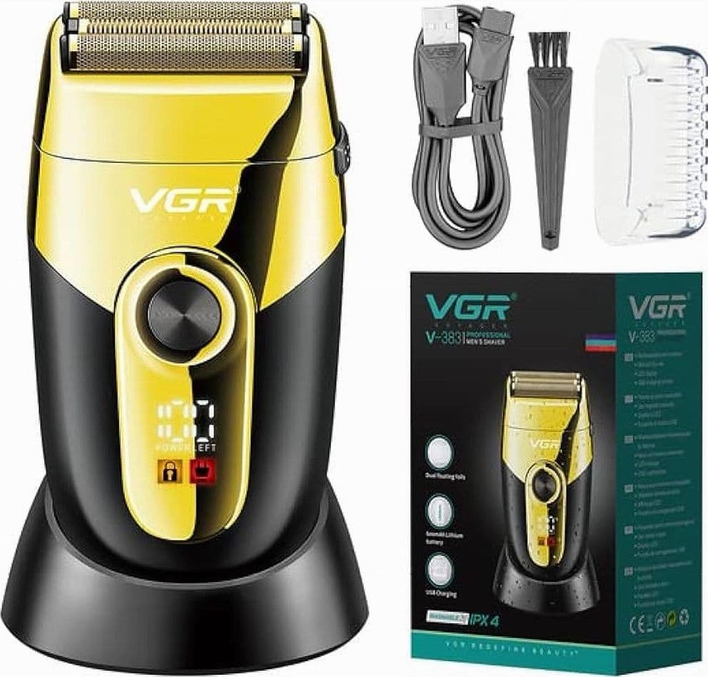 Tagliacapelli Professionale VGR V-383 | Rasoio Regolabarba Foil Shaver Barber in Rasoi a lamina Trade Shop italia - Napoli, commercioVirtuoso.it