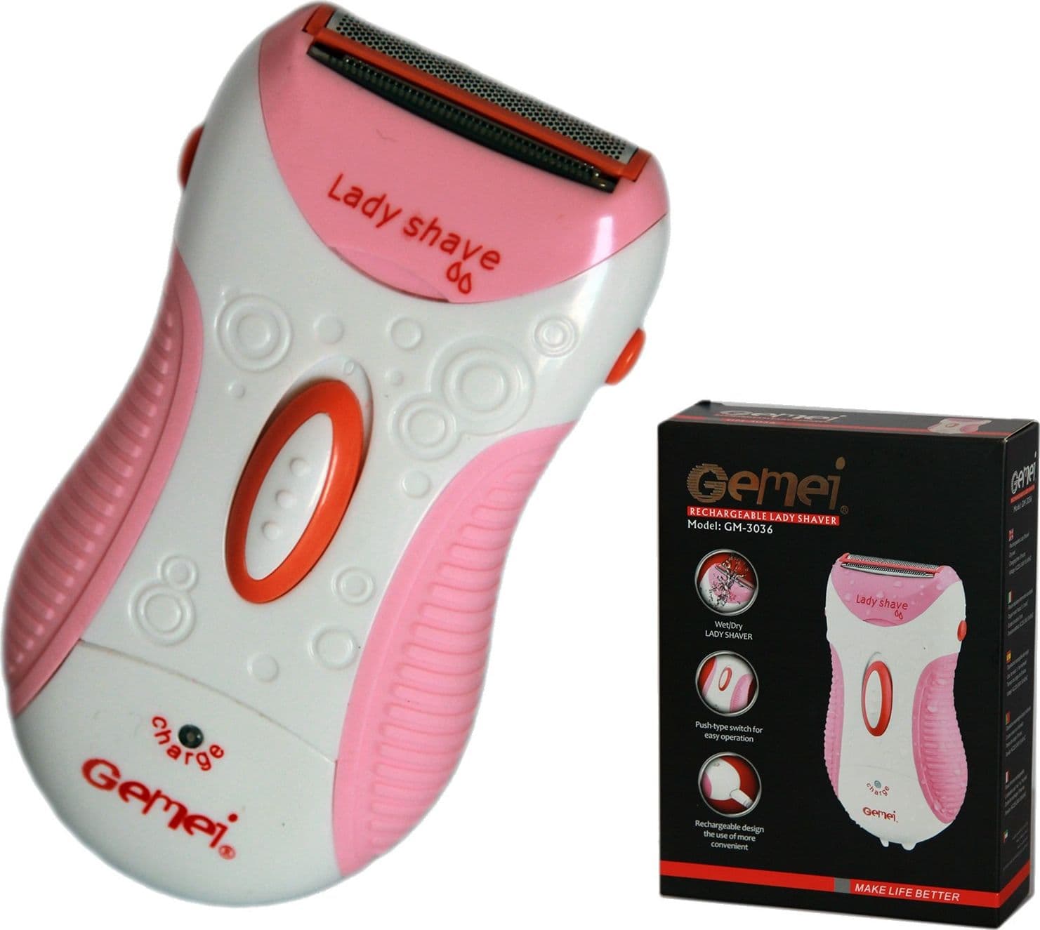 RASOIO DONNA SILK EPIL DEPILATORE EPILATORE GAMBE BRACCIA RICARICABILE GM 3036 Salute e cura della persona/Rasatura epilazione e rimozione peli/Rasoi elettrici/Rasoi maschili/Rasoi a lamina Trade Shop italia - Napoli, Commerciovirtuoso.it