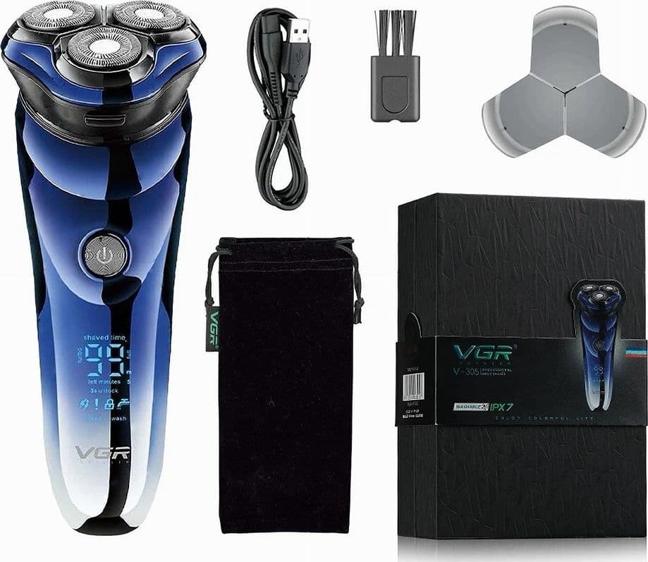 Tagliacapelli professionale Shaver VGR V-305 – Rasoio elettrico e trimmer barber in Rasoi a lamina Trade Shop italia - Napoli, commercioVirtuoso.it