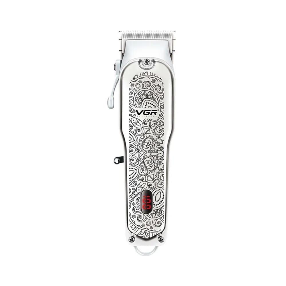 Rasoio-Professionale-Taglia-Capelli-Regola-Barba-Ricaricabile-Display-Vgr-V-116