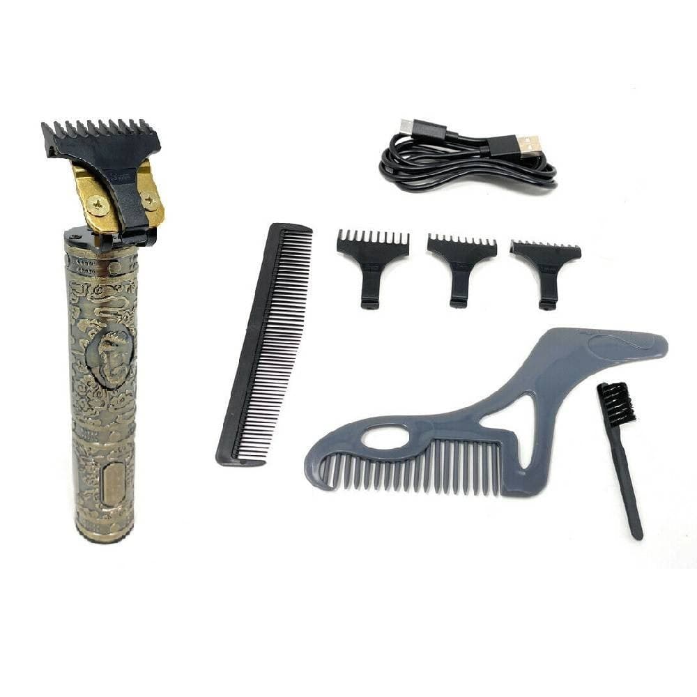 Rasoio Ricaricabile Stile Vintage Taglia Capelli Trimmer Regola Barba Taba014 Salute e Bellezza > Depilazione e rasatura > Rasoi e Tagliacapelli Trade Shop italia - Napoli, Commerciovirtuoso.it