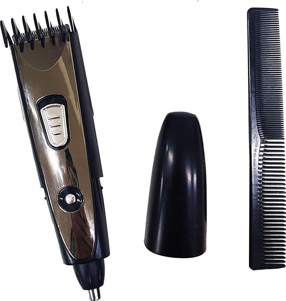 Rasoio-Uomo-+-Depilatore-Trimmer-2in1-6071-Peli-Naso-Barba-Capelli-Tagliacapelli