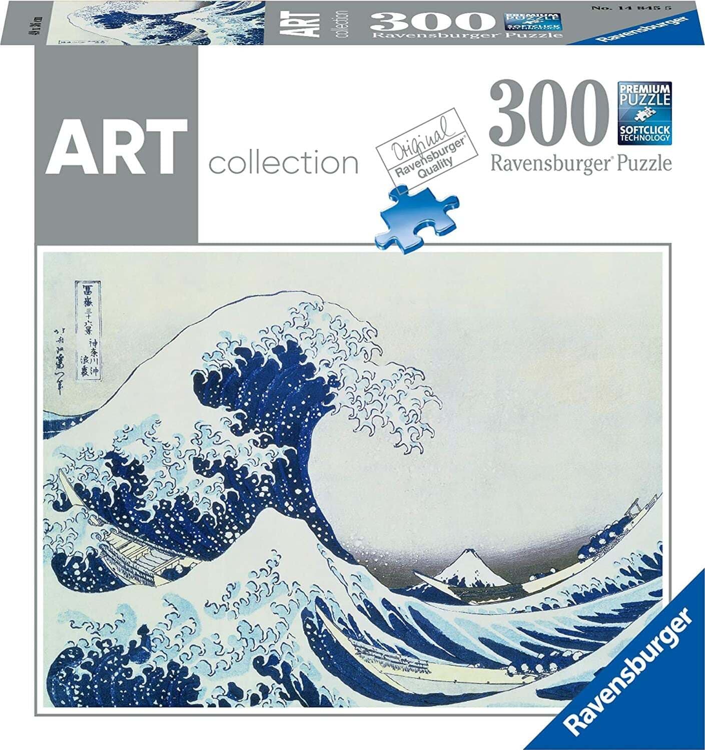 Ravensburger-Art-Collection-La-Grande-Onda-di-Kanagawa-Puzzle-300-Pezzi