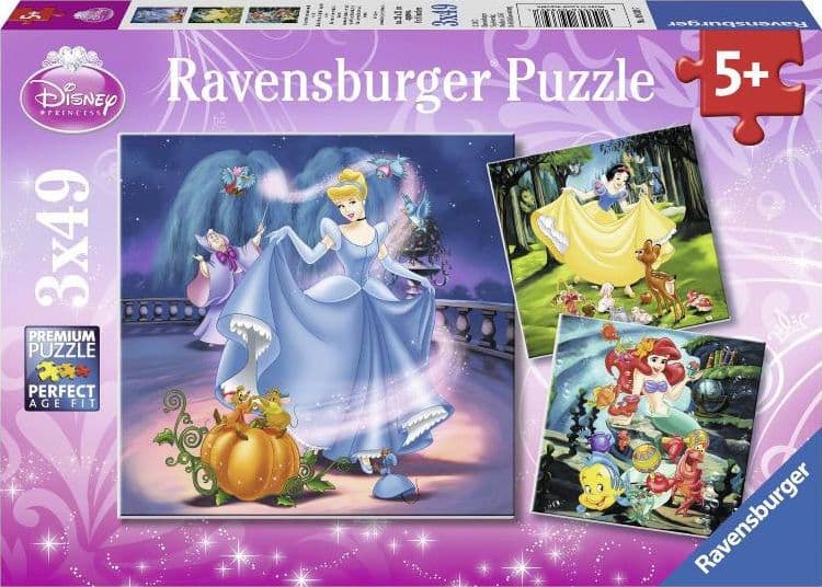 Ravensburger-Le-Principesse-Disney-Puzzle-3x49-pz