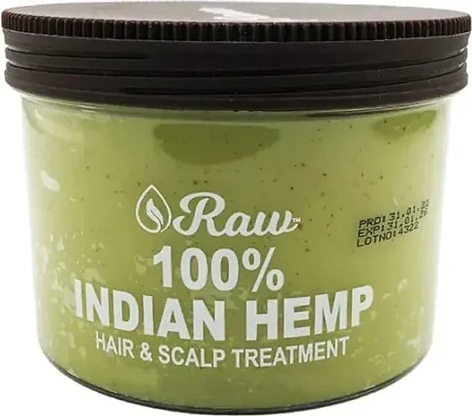 RAW INDIAN HEMP HAIR & SCALP TREATMENT 348G PER CAPELLI . in Maschere per capelli Agbon - Martinsicuro, commercioVirtuoso.it