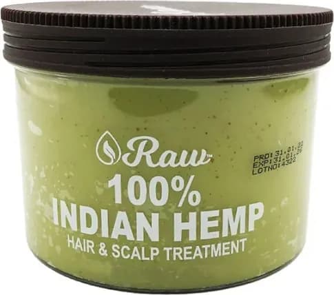 RAW INDIAN HEMP HAIR & SCALP TREATMENT 348G PER CAPELLI . in Maschere per capelli Agbon - Martinsicuro, commercioVirtuoso.it