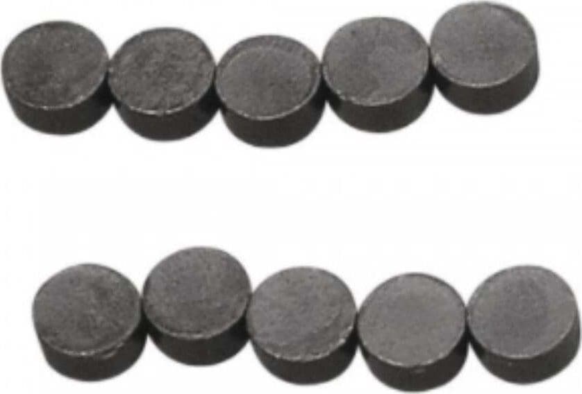 RAYHER---10-PEZZI---CALAMITA-PICCOLE-E-SPESSE-Ø8MM---4MM-COLORE-NERO