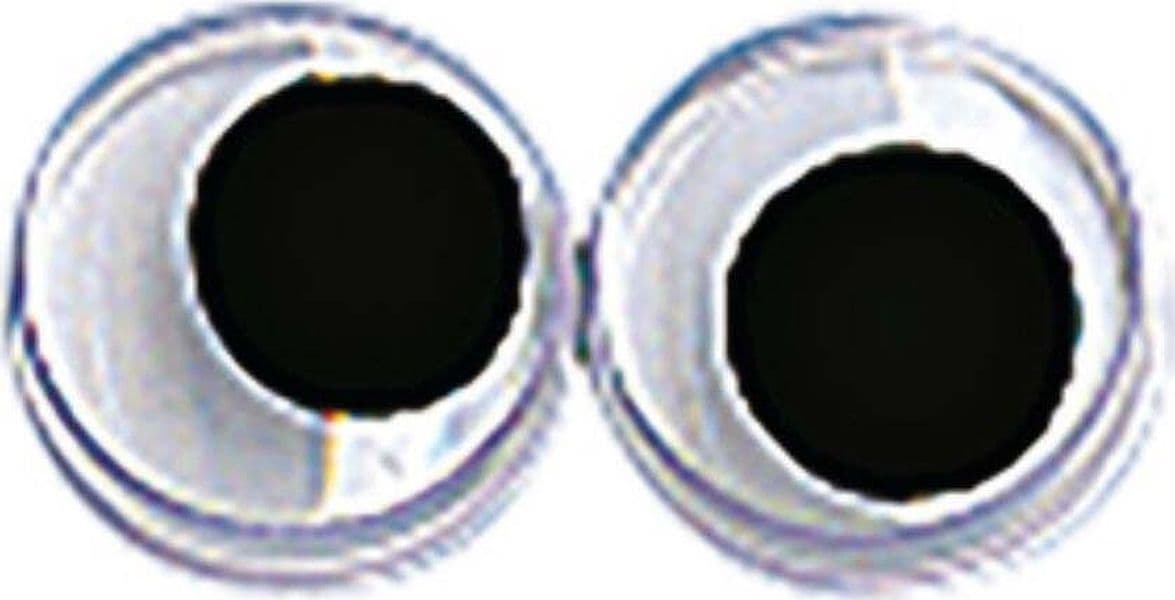 RAYHER - 10 PEZZI, OCCHI MOBILI IN PLASTICA 5MM