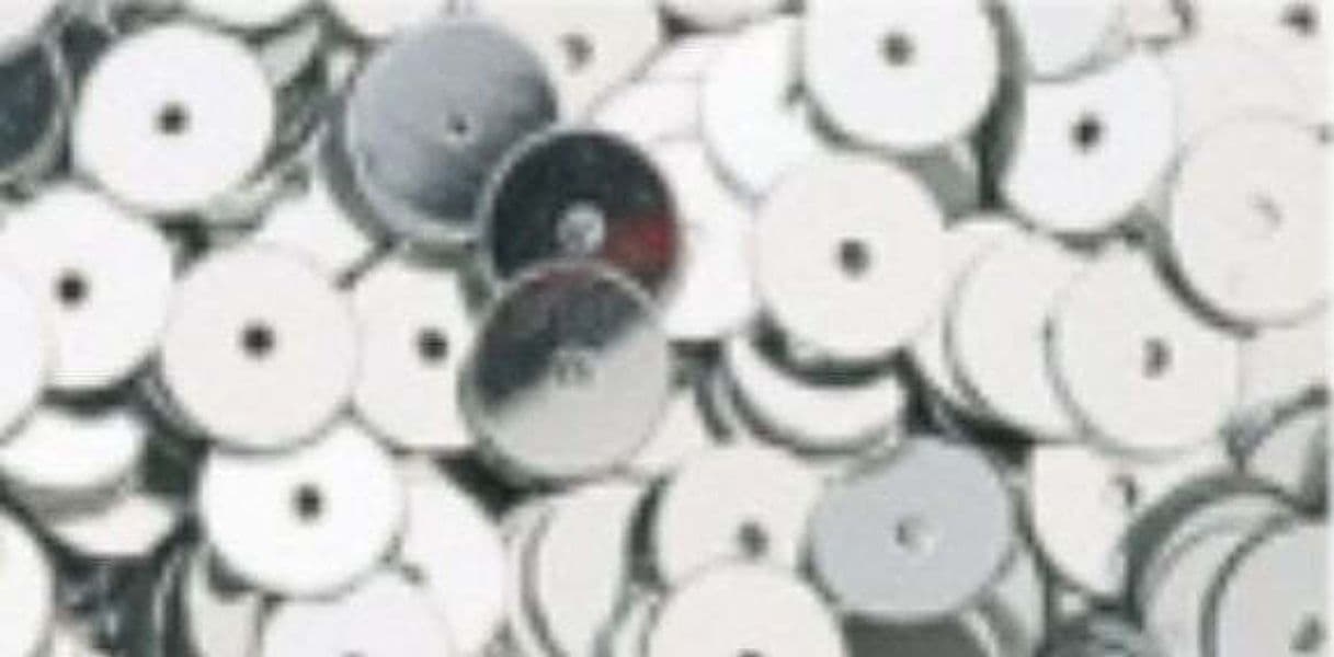 RAYHER---1000-PEZZI---PAILLETTES-LISCIE-Ø6MM---COLORE-ARGENTO