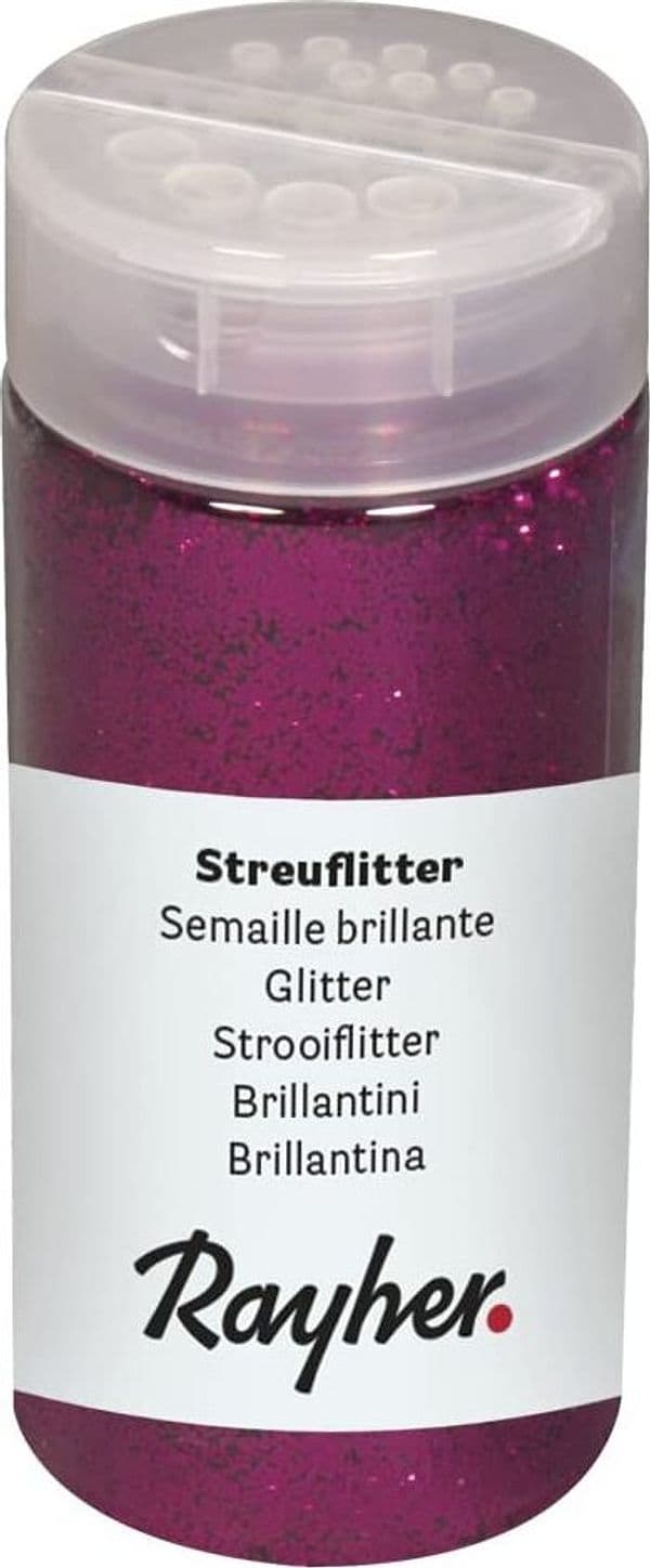 RAYHER - 110gr - BRILLANTINI COLORE ROSA