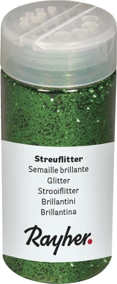 RAYHER---110gr---BRILLANTINI-COLORE-VERDE