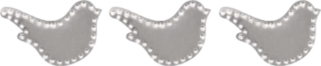 RAYHER---12-PEZZI---UCCELLINI-IN-METALLO-CON-BOLLINO-ADESIVO---3,2X1,5-CM