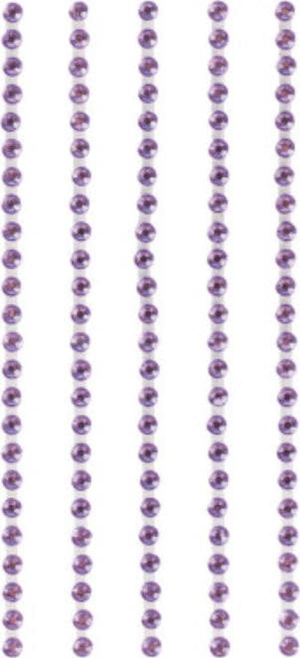 RAYHER---120-PEZZI---PIETRE-STRASS-IN-PLASTICA-AUTOADESIVE-3MM---COLORE-LILLA
