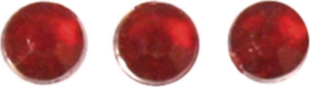 RAYHER---120-PEZZI---PIETRE-STRASS-IN-PLASTICA-AUTOADESIVE-Ø3MM---COLORE-ROSSO