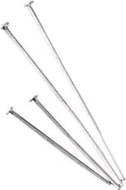 RAYHER---15-PEZZI---AGHI-PER-PERLE-Ø0,8MM---COLORE-ARGENTO