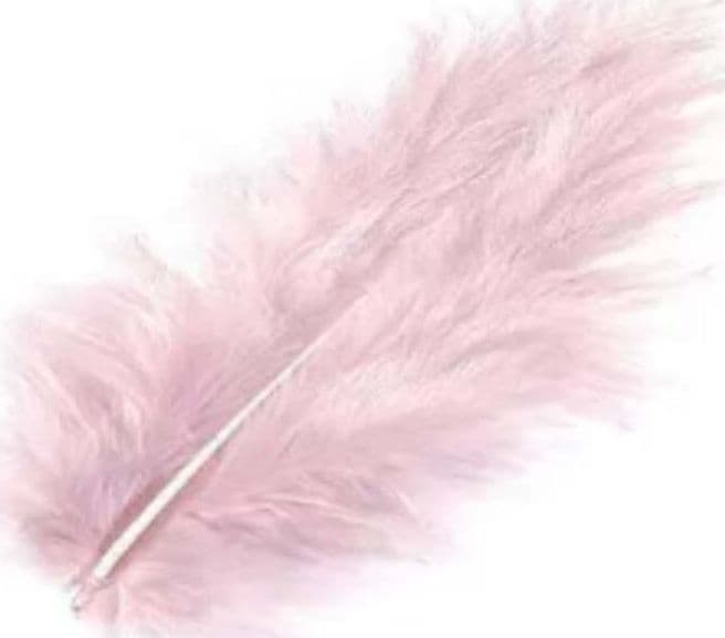RAYHER---15-PEZZI---PIUMINI-SOFFICI-10-15CM---COLORE-ROSA