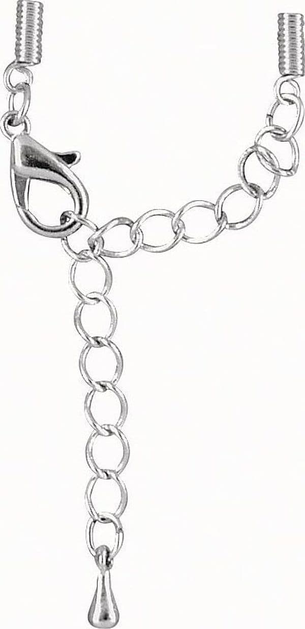 RAYHER---2-PEZZI---CHIUSURE-PER-GIOIELLI-A-SPIRALE-CON-MOSCHETTONE-1MM---COLORE-PLATINO