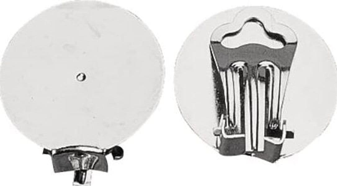 RAYHER---2-PEZZI---CLIP-PER-ORECCHINI-CON-PIASTRA-Ø19MM---COLORE-PLATINO-SENZA-NIKEL