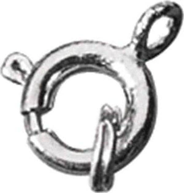 RAYHER---4-PEZZI---CHIUSURA-PER-GIOIELLI-AD-ANELLO-Ø7MM-CON-OCCHIELLO---COLORE-ARGENTO