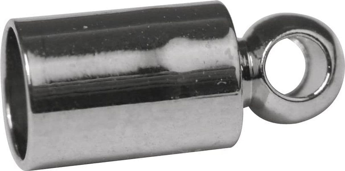 RAYHER---4-PEZZI---TAPPI-FINALI-CON-OCCHIELLO-PER-CHIUSURE-GIOIELLI-Ø3MM---COLORE-ARGENTO