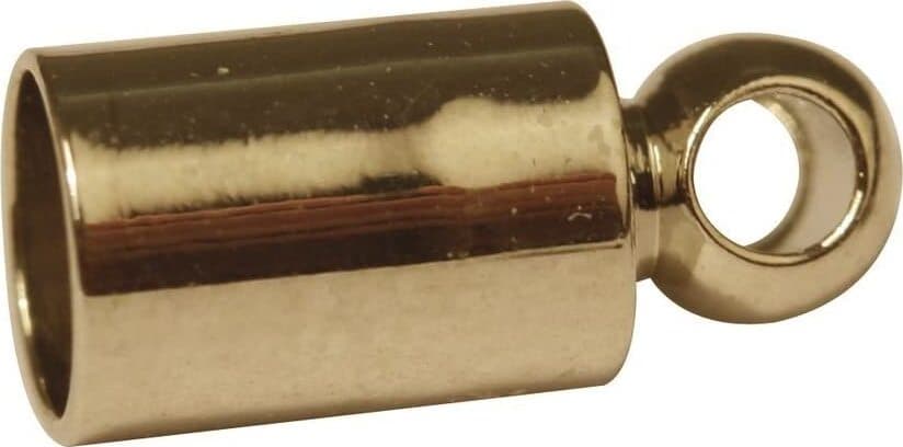 RAYHER---4-PEZZI---TAPPI-FINALI-CON-OCCHIELLO-PER-CHIUSURE-GIOIELLI-Ø3MM---COLORE-ORO