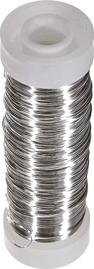 RAYHER---50mt---FILO-D'ARGENTO-CON-ANIMA-IN-RAME-Ø0,3MM---PER-LA-CREAZIONE-DI-GIOIELLI