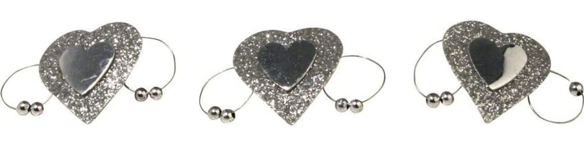 RAYHER---6-PEZZI---CUORE-GLITTERATO-ARGENTATO-SU-MOLETTA-IN-METALLO-4CM