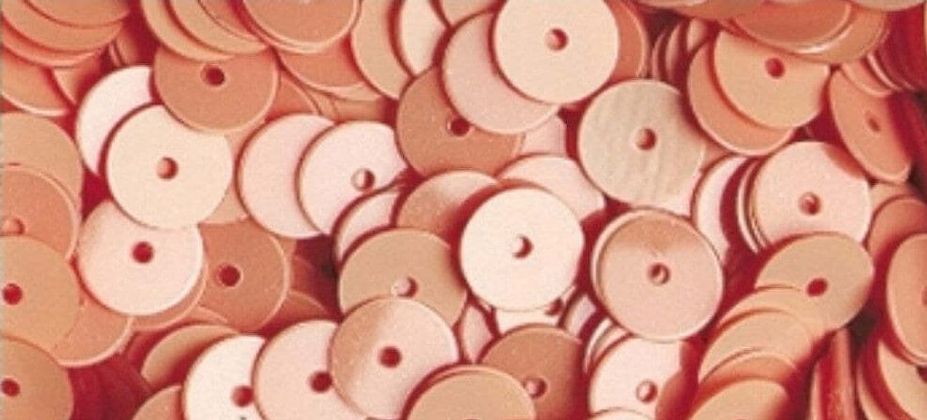 RAYHER - 6gr PAILLETTE LISCE 6MM - COLORE ROSA