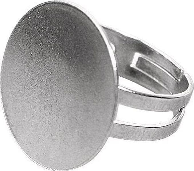 RAYHER---ANELLO-REGOLABILE-CON-PIASTRA-Ø20MM---SENZA-NIKEL-COLORE-PLATINO