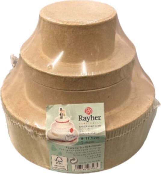 RAYHER---CARTAPESTA-A-FORMA-DI-TORTA-NUZIALE