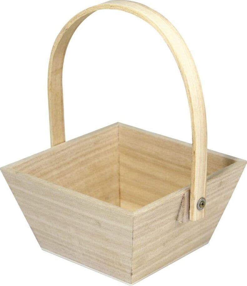RAYHER - CESTO IN LEGNO 10x10x5,2CM