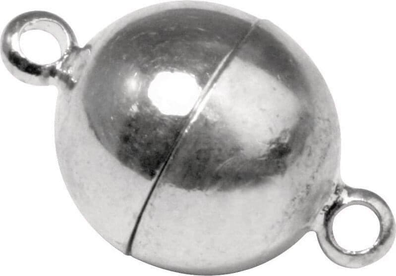 RAYHER---CHISURA-MAGNETICA-EXTRA-FORTE-ROTONDA-Ø14MM---COLORE-ARGENTO
