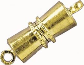 RAYHER---CHIUSURA-MAGNETICA-CONICA-PER-BRACCIALI-11MM---COLORE-ORO