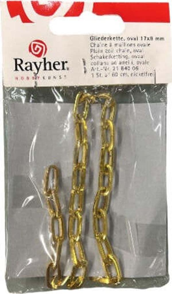RAYHER---COLLANA-AD-ANELLI-OVALE-17X8MM---60CM---COLORE-ORO